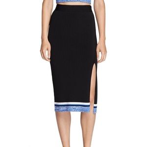 Rag and Bone pencil skirt with slit